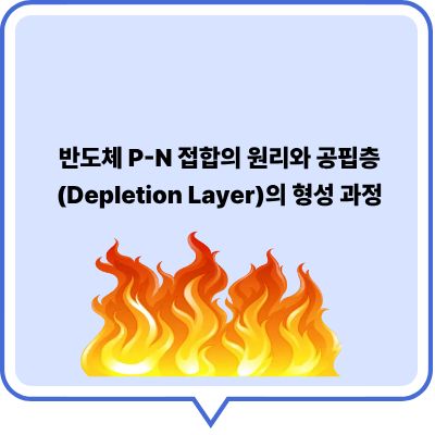 반도체 P-N 접합의 원리와 공핍층(Depletion Layer)의 형성 과정
