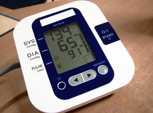 혈압 측정기 표시창