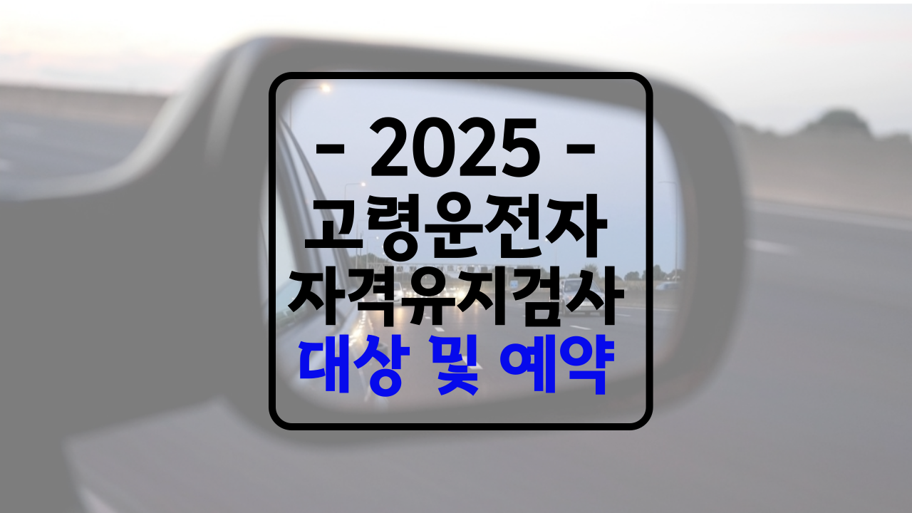 자격유지검사 예약