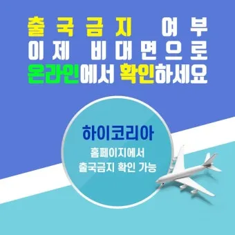 출국금지 여부 조회 법무부 출입국 관리 방법_10