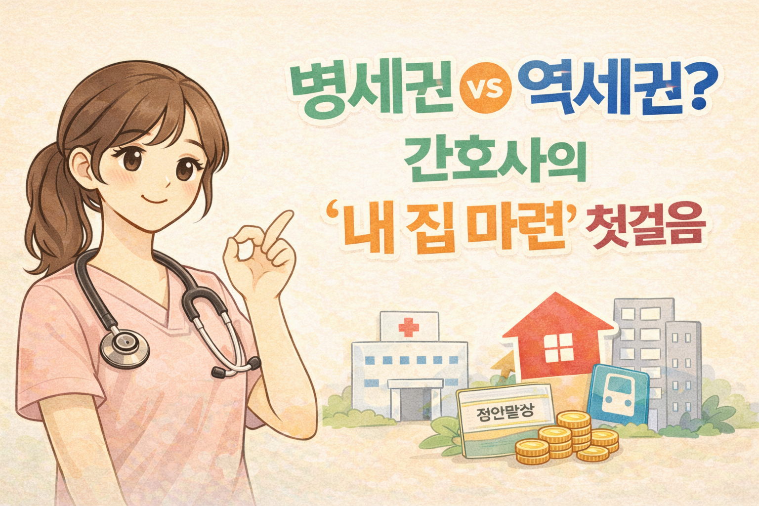 [너스앤 머니 08] 병세권 vs 역세권? 간호사의 &lsquo;내 집 마련&rsquo;을 위한 주거 전략