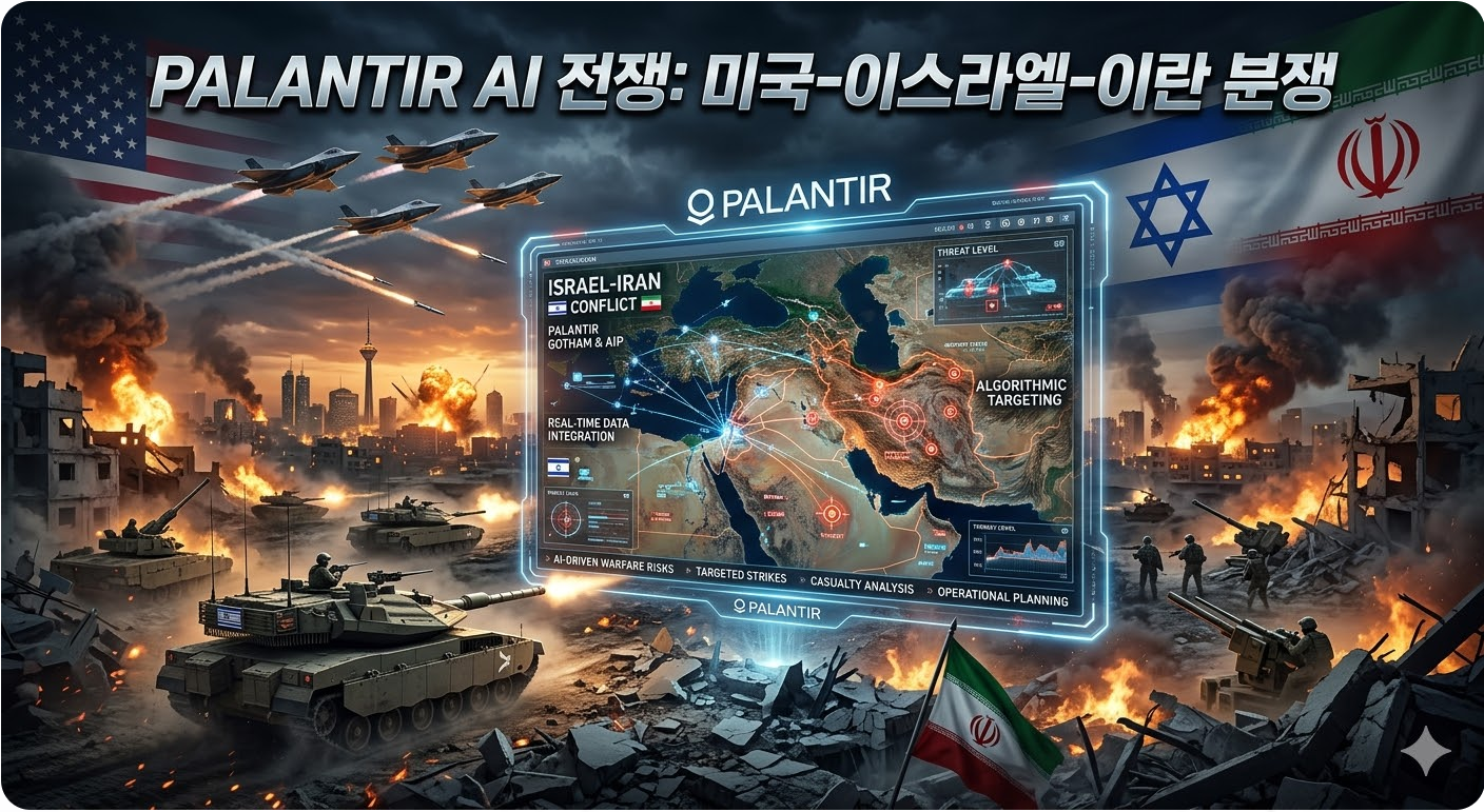 이란 전쟁으로 현실화된 AI전쟁, 팔란티어 자율형 살상 무기 시스템(LAWS) 위험성