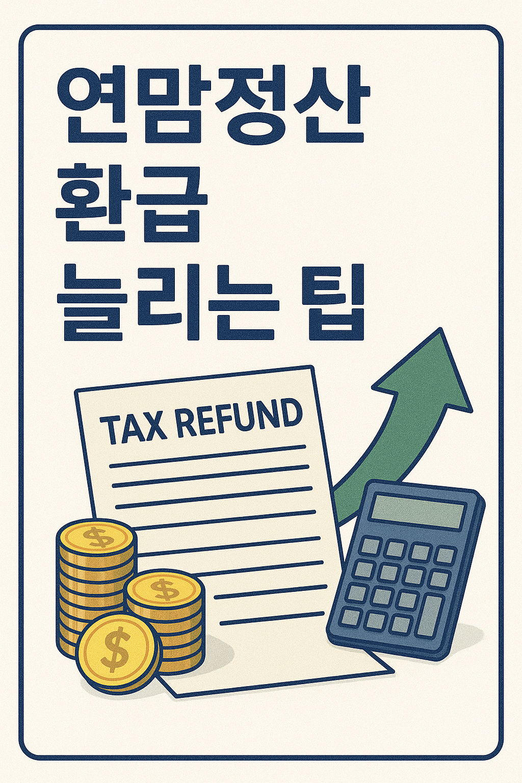 연말정산 환급 관련 이미지
