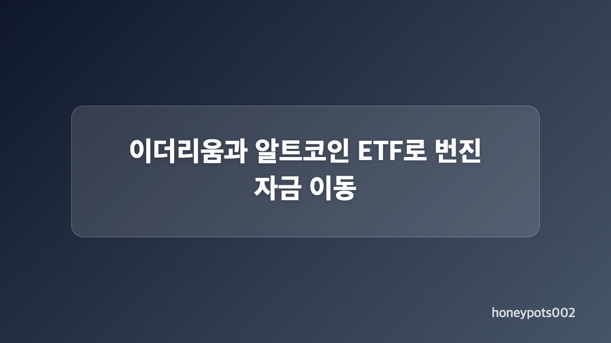 IBIT와 FBTC에 집중된 기관 매수세