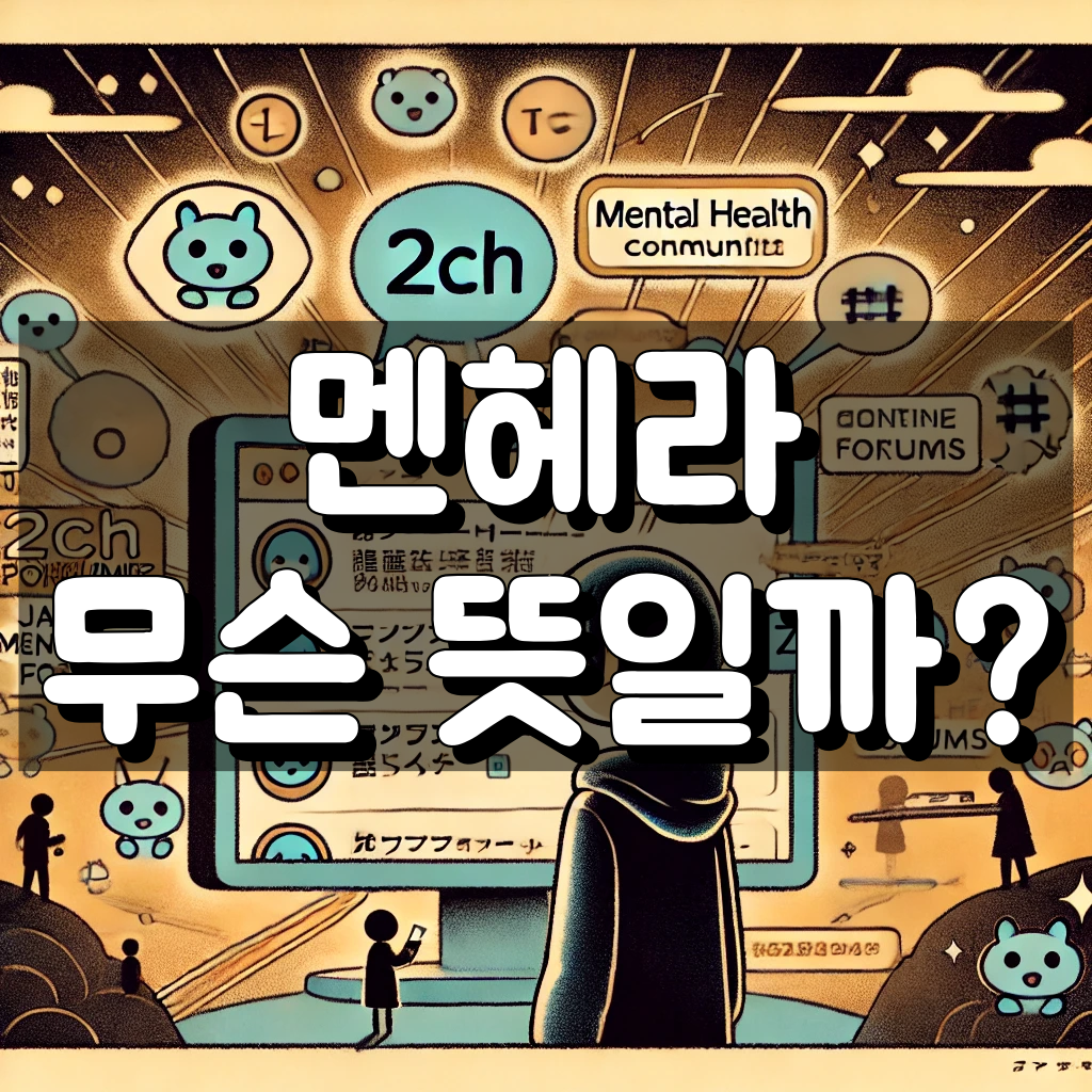 멘헤라 뜻 대표 이미지