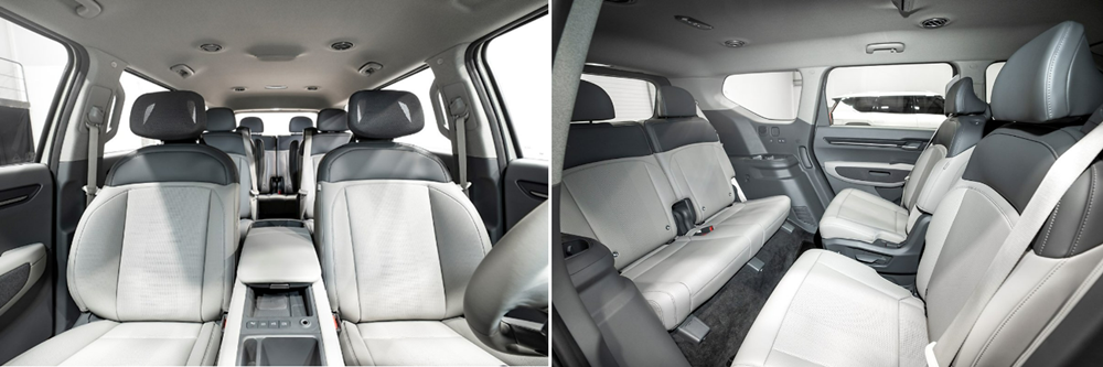 EV9 색상, 디자인