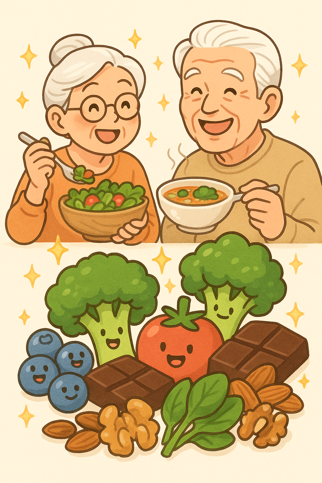 노화 예방에 좋은 항산화 음식과 레시피 추천