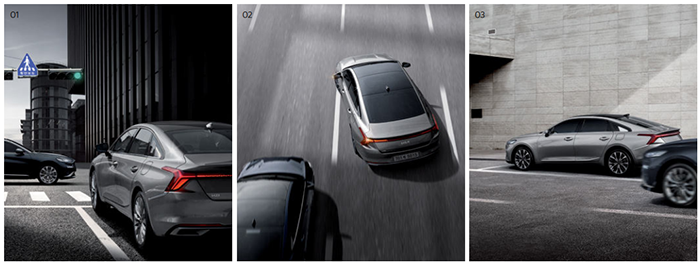 기아 K8 전후방 충돌방지