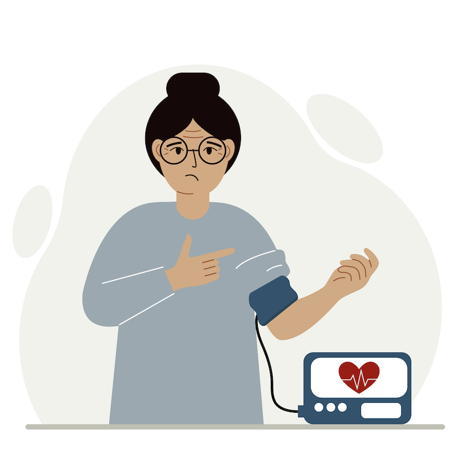 저혈압 그림 설명