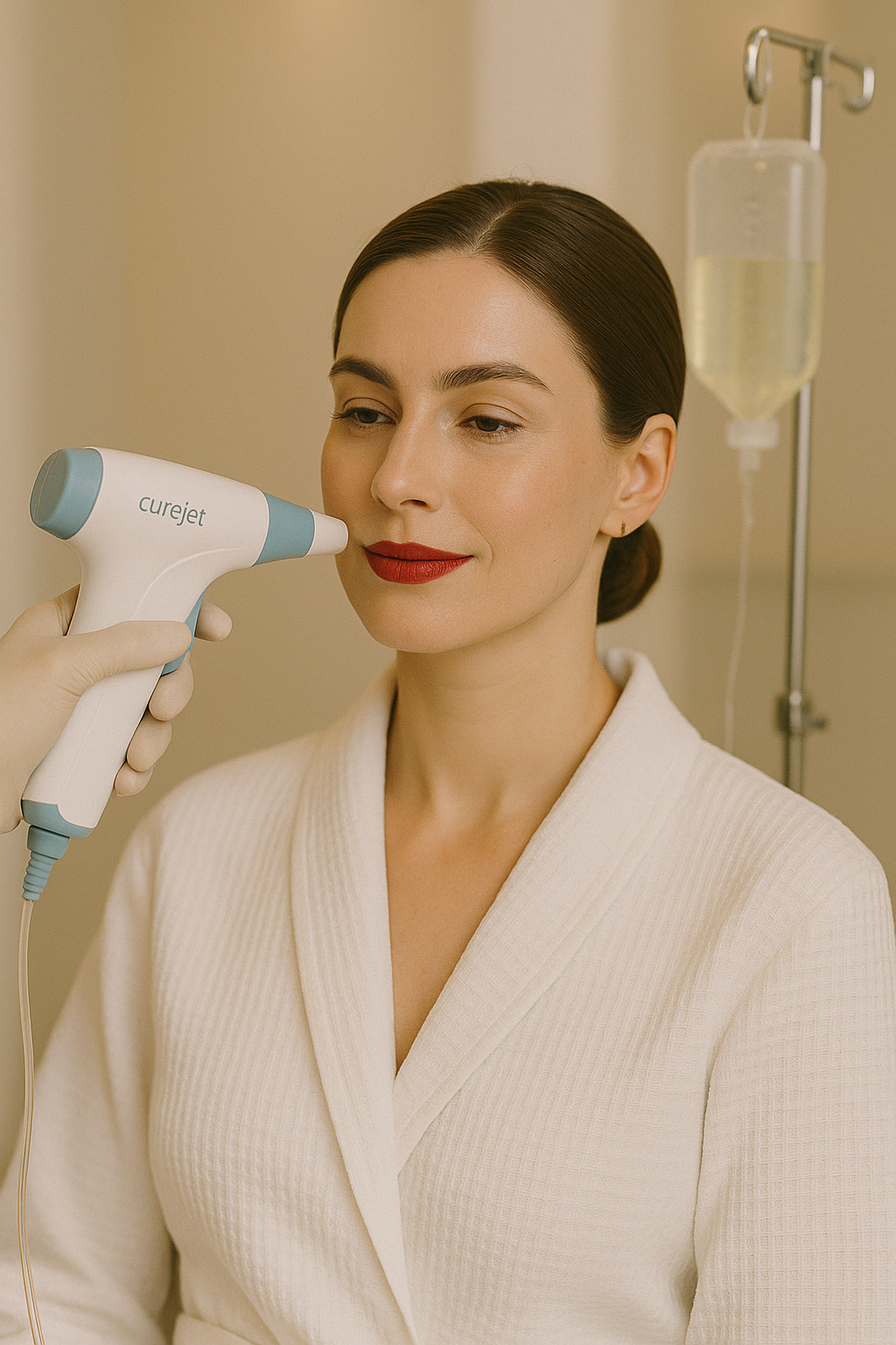 큐어젯 스킨부스터, 민감 피부도 가능한 이유