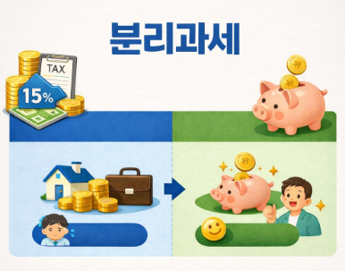 분리과세 관련 이미지