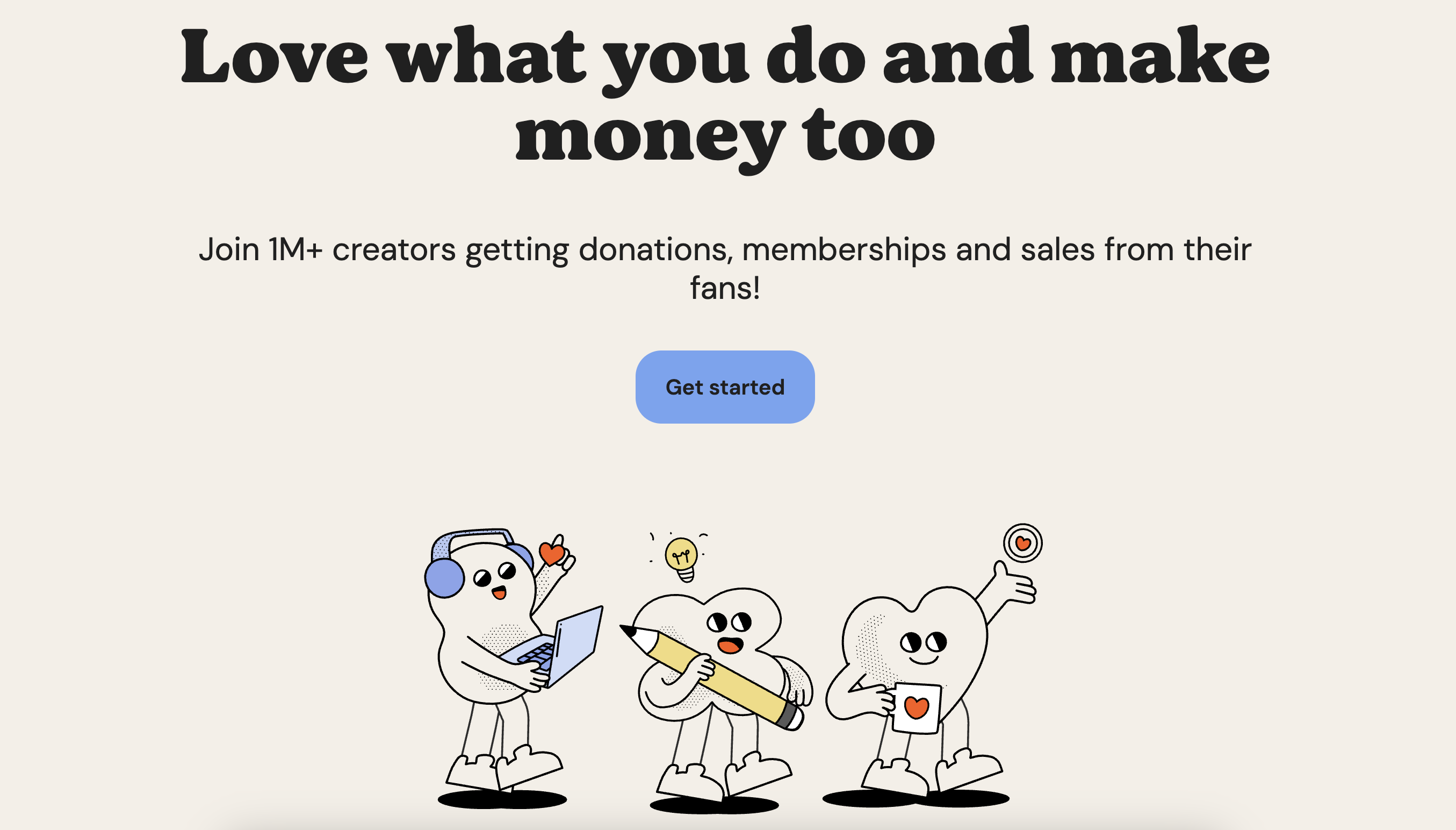 Ko-fi 웹사이트