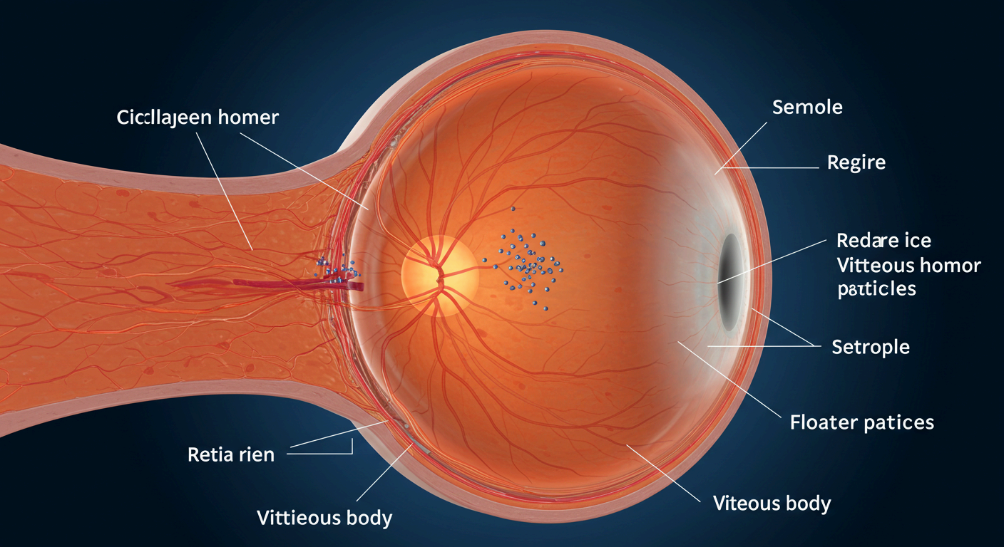 비문증 날파리증 원인 증상 치료 (+자연치유)