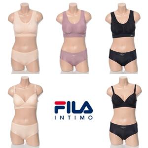 휠라인티모 휠라 인티모 여성 심리스 브라팬티 세트