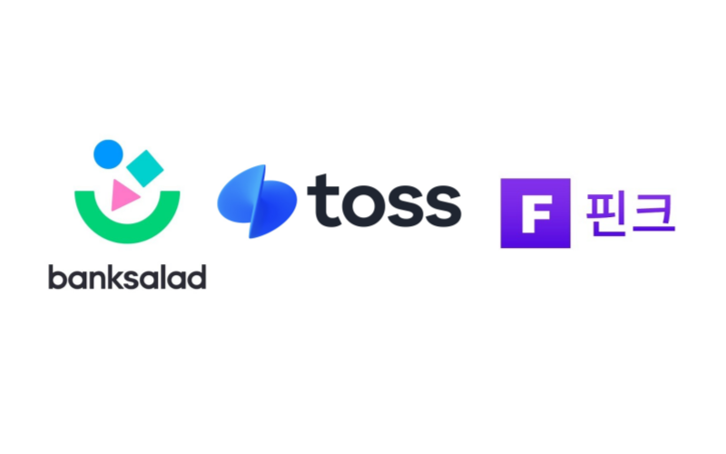 재테크 앱 3가지 로고 사진