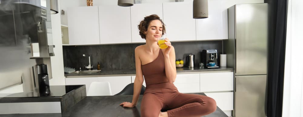 식초를 마시면 소화가 잘됩니다.