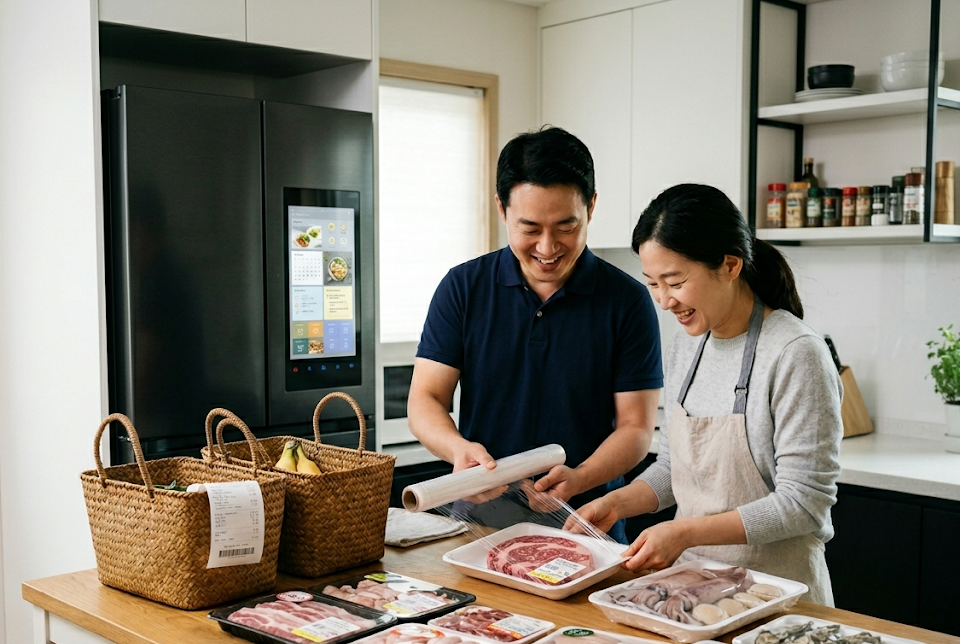 냉동 고기 해산물 보관법, 냉동육 보관기간과 냉동 화상 방지까지 정리