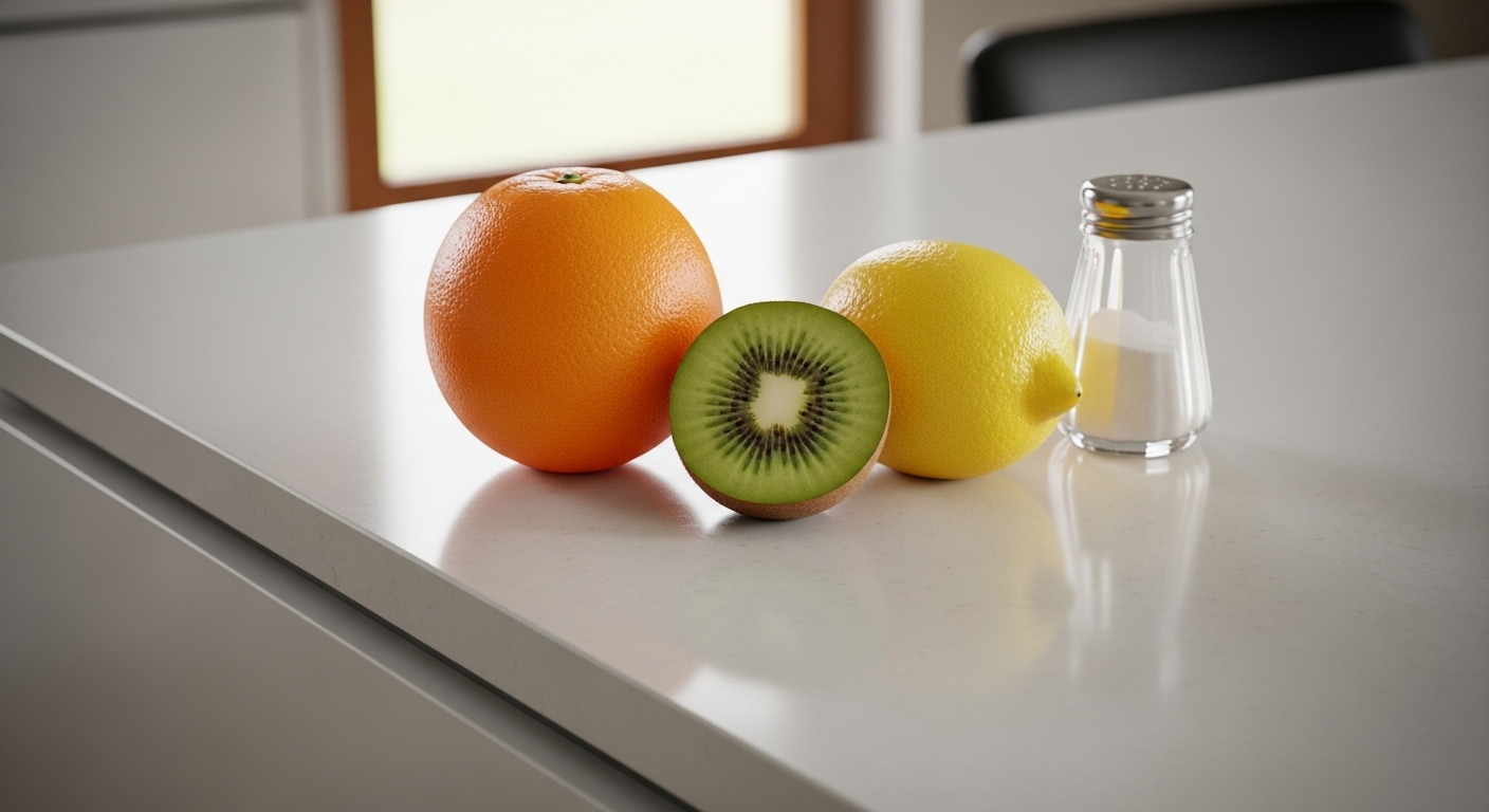 쿠민·레몬·소금 한 꼬집을 더한 전해질 음료를 틈틈이 섭취하면 세포 내·외 수분 균형이 유지되죠. 운동·야외 활동 후에는 수박·오렌지·키위 같은 수분 함량 높은 과일을 곁들여 전해질 재보충을 추천합니다.