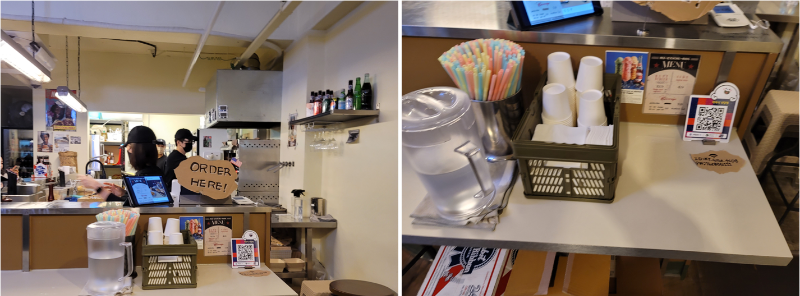 미국식 신당점 주방 및 소품