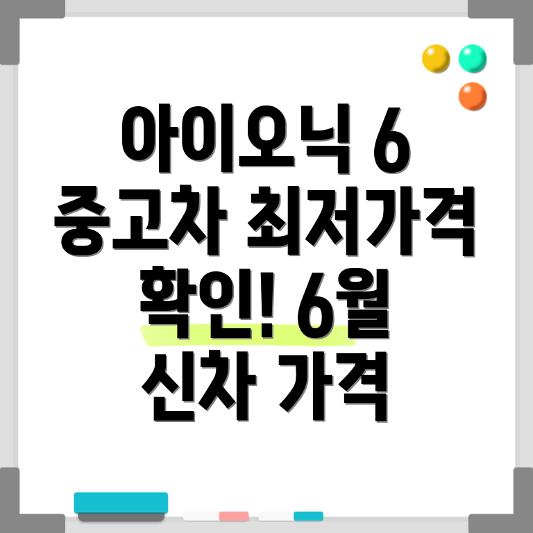 아이오닉 6 중고차