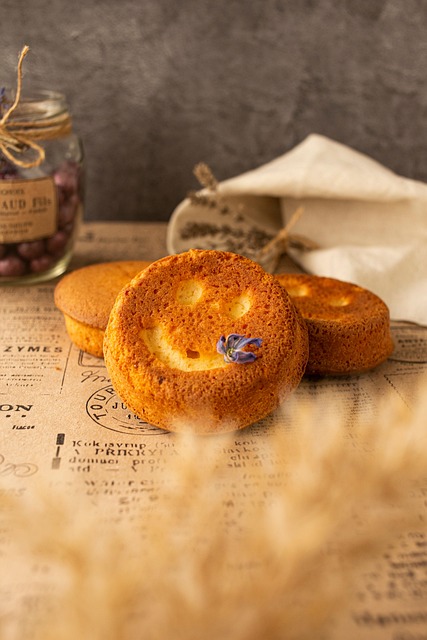 잘 구워진 머핀