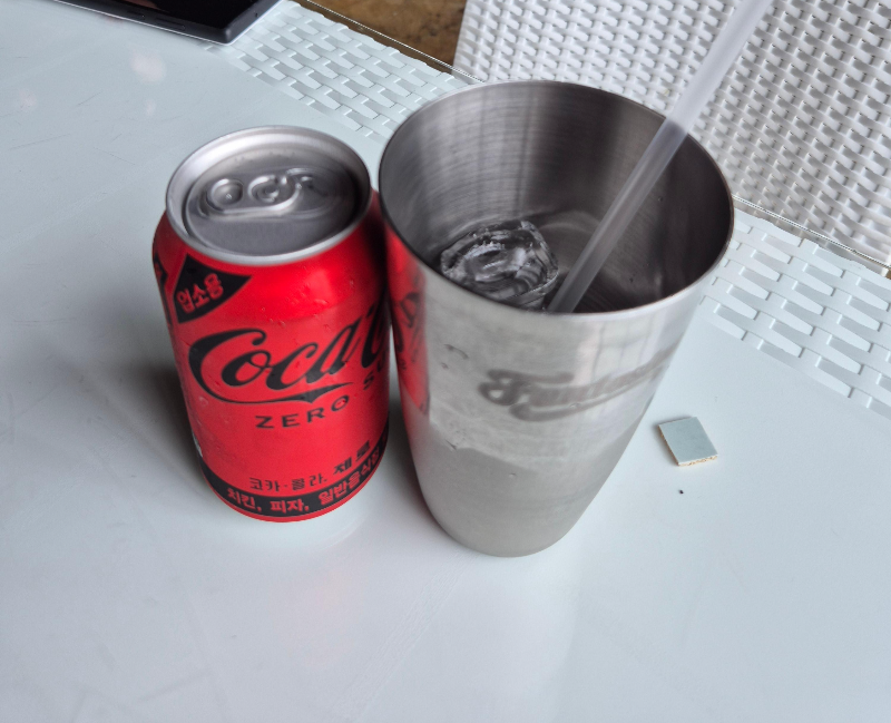 판타스틱버거 코카콜라제로 스틸컵