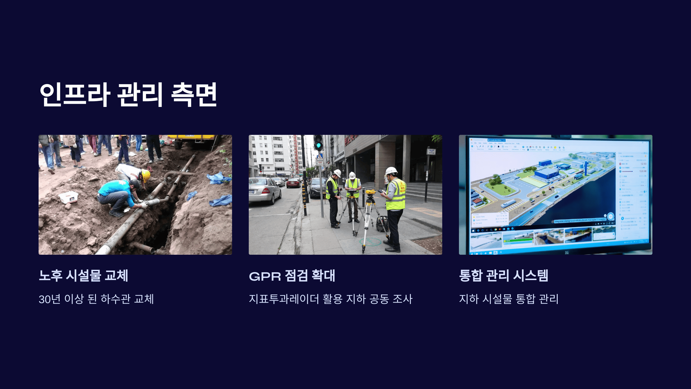 싱크홀 대비 방법