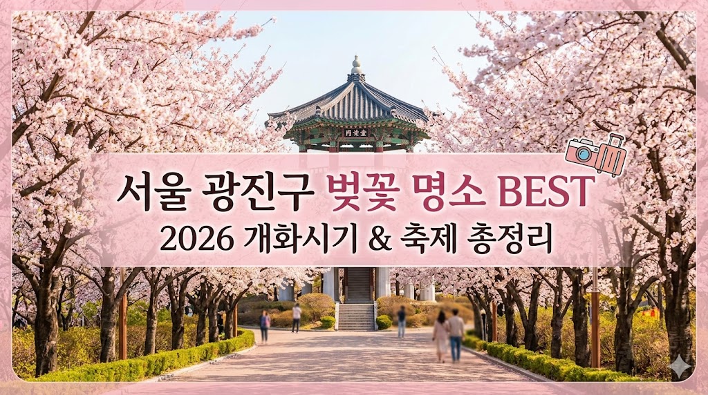 광진구 벚꽃 명소