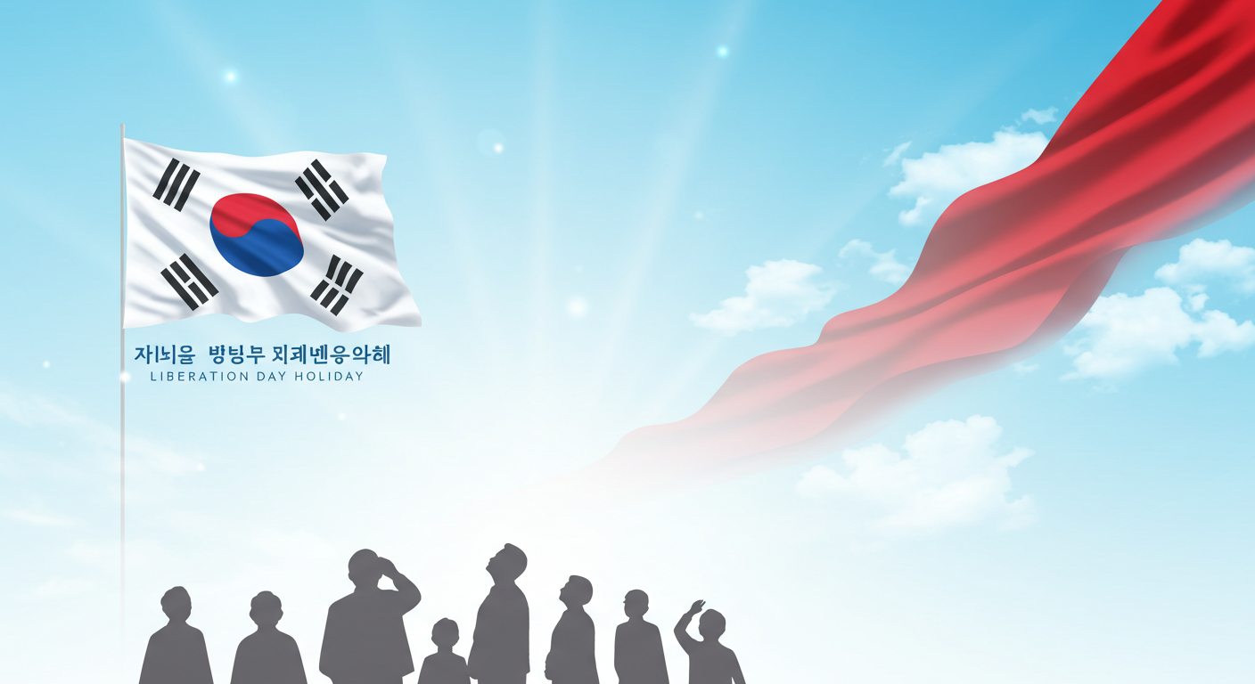 광복절 공휴일 지정 배경, 태극기 게양법까지