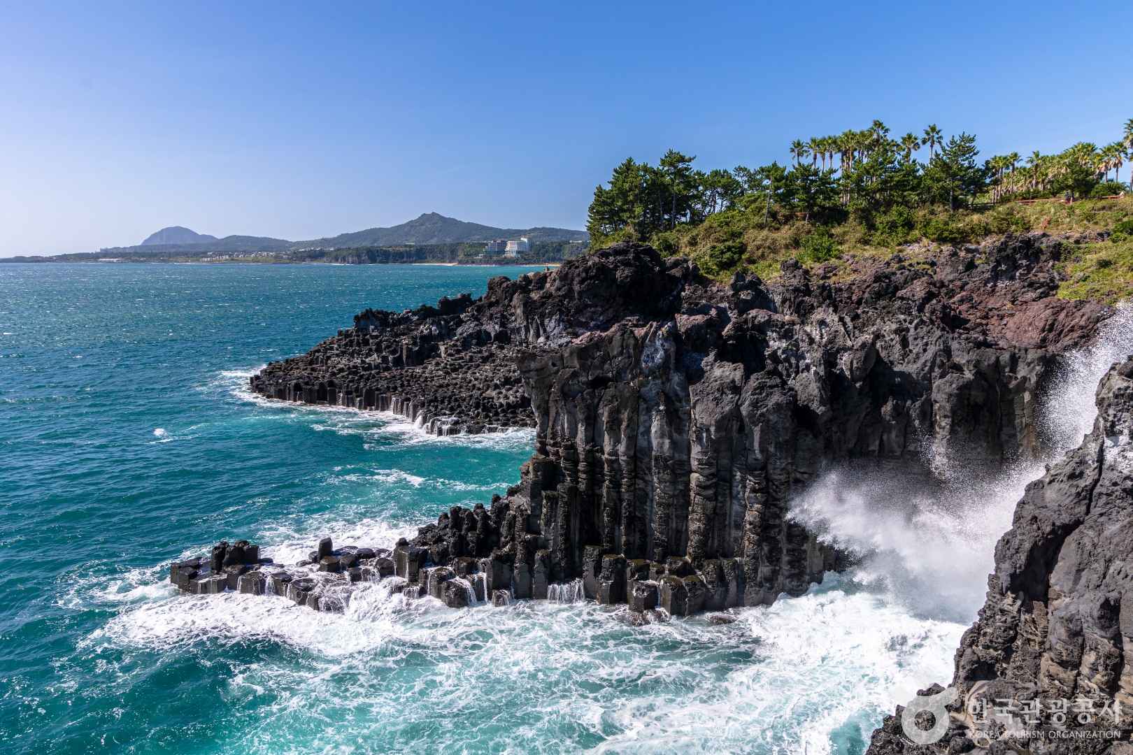 중문 대포주상절리대