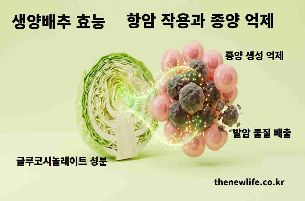 생양배추 효능 항암 작용 종양 억제