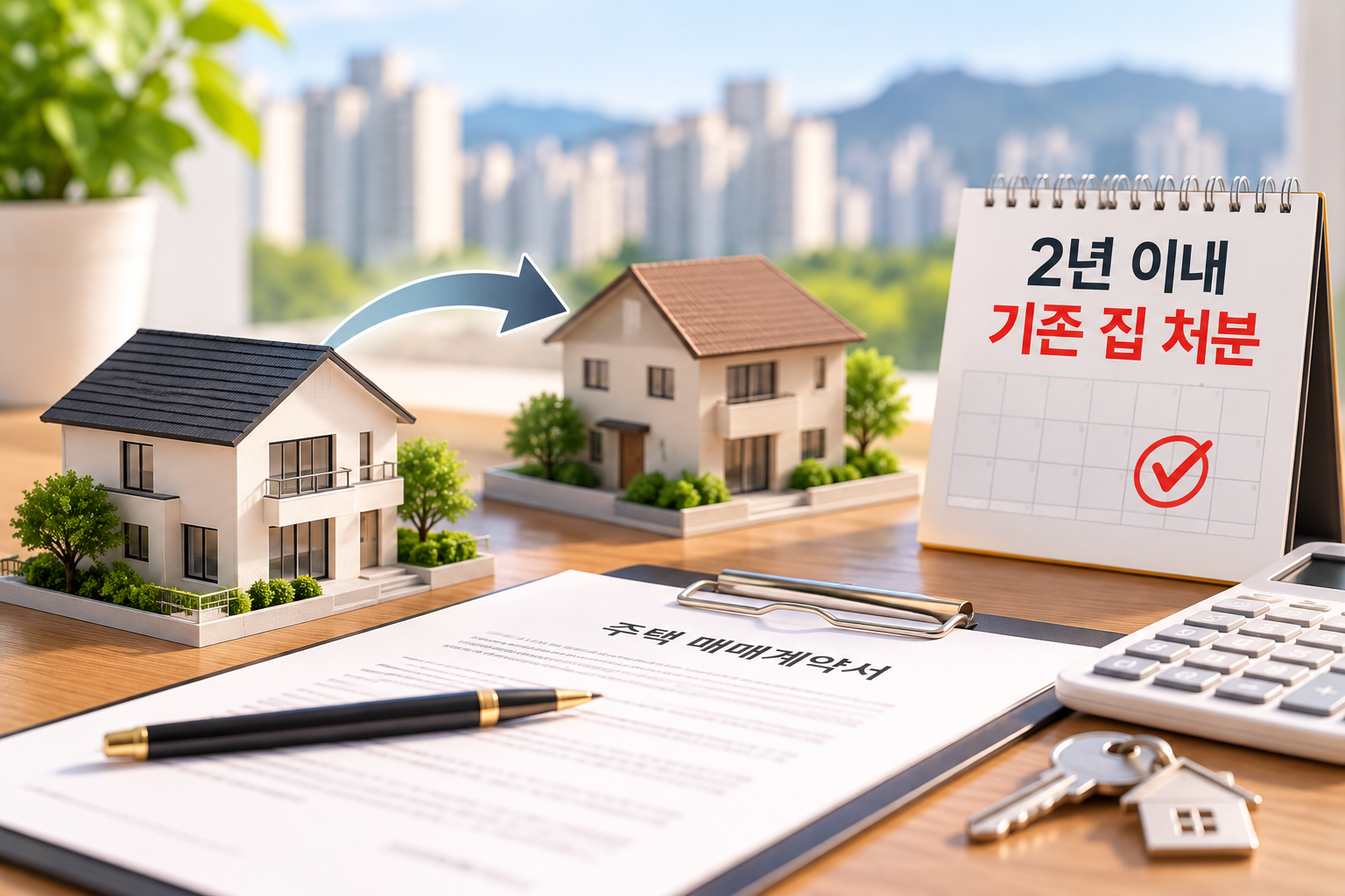 일시적 2주택 3년에서 2년