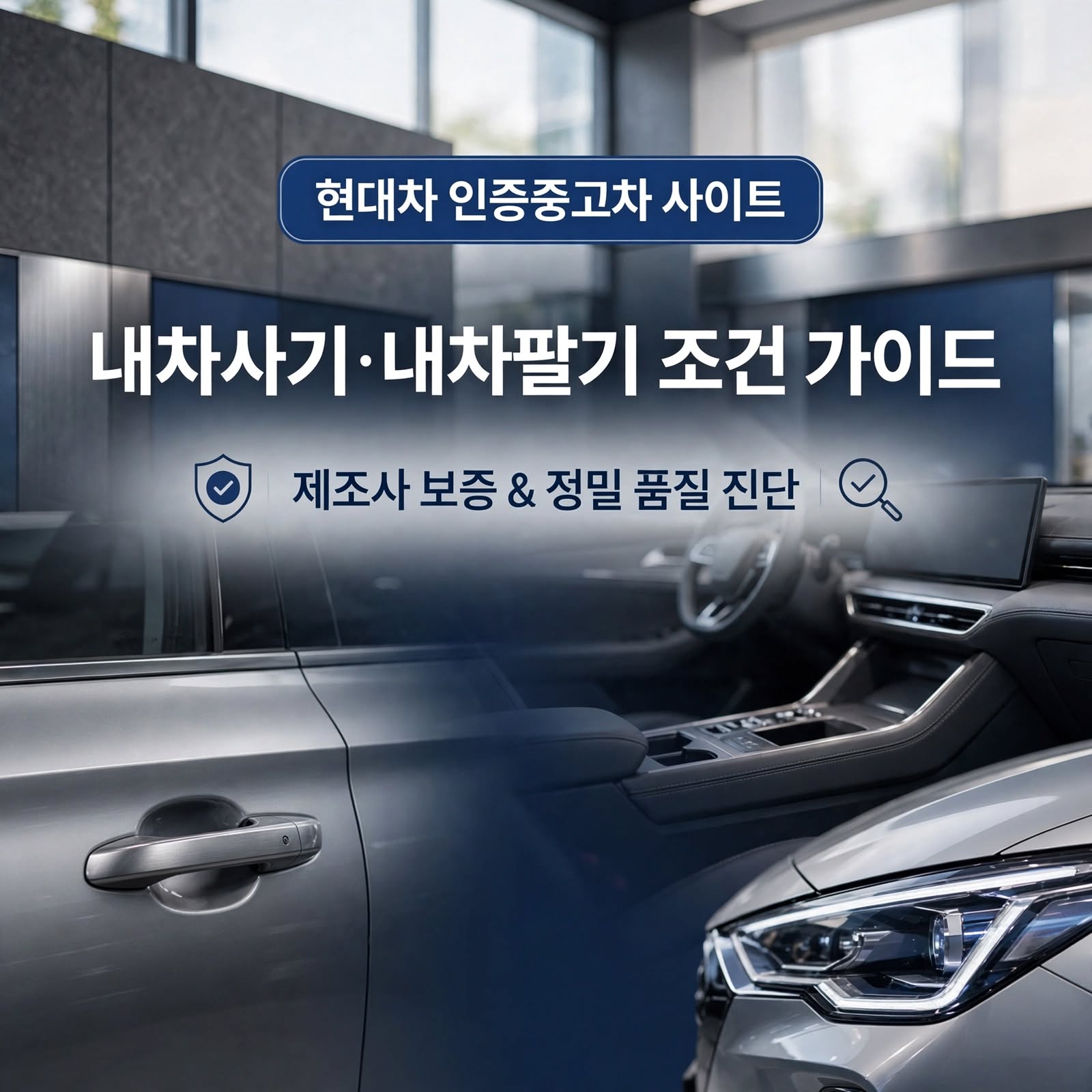 현대차 인증중고차 사이트 구매 및 판매 가이드