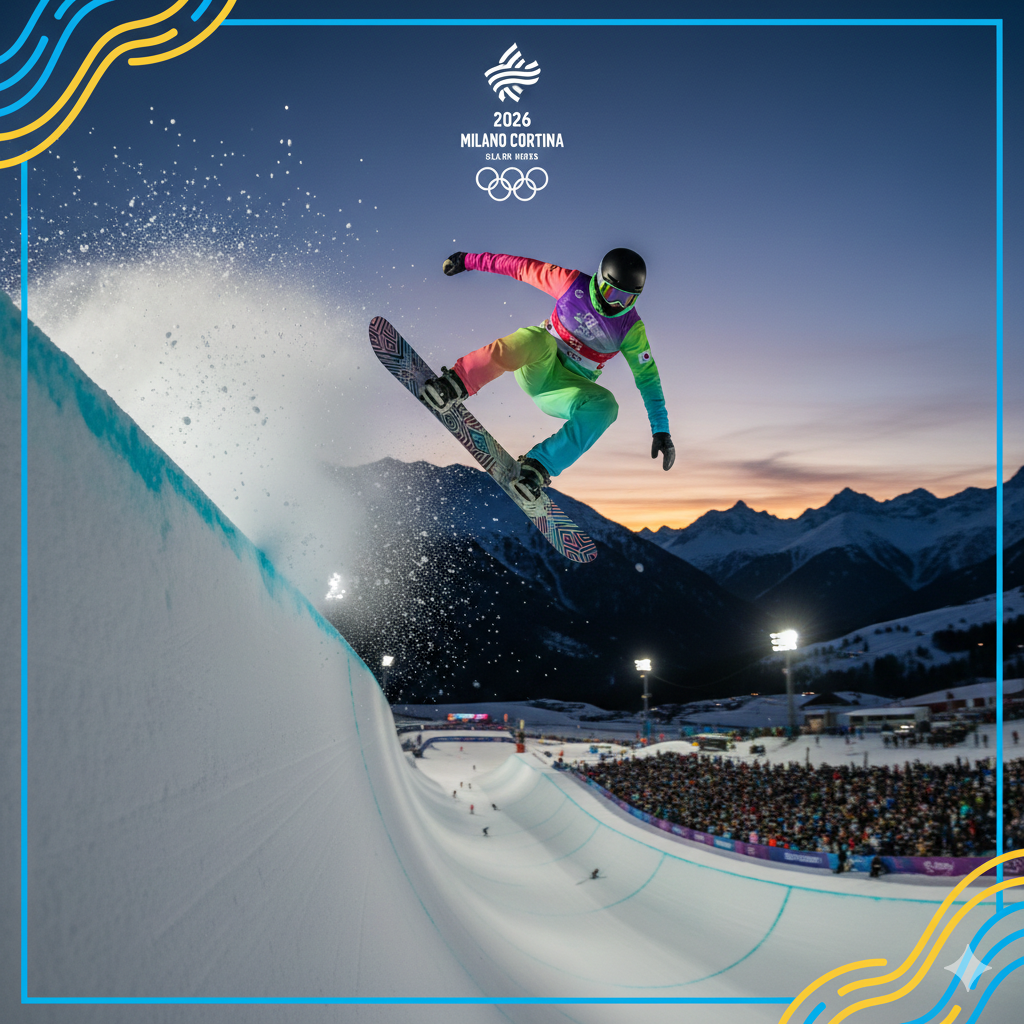 "중력을 거스르는 자들" 2026 밀라노 스노보드 완벽 가이드