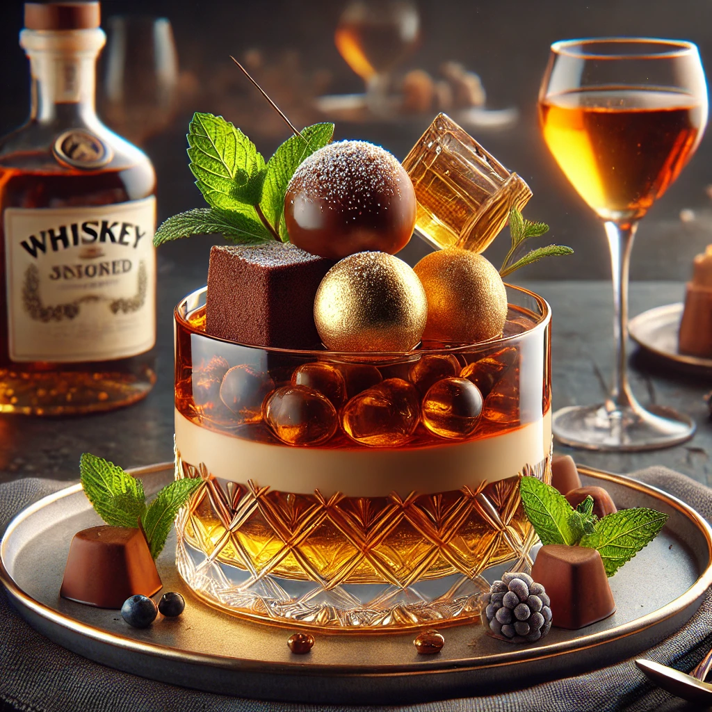 알코올을 활용한 어른들을 위한 디저트