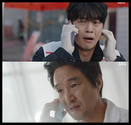 전화하는 남자