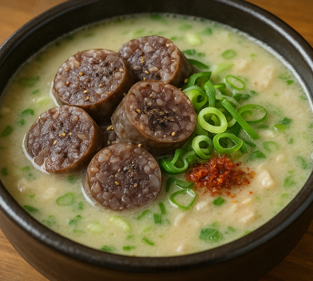순대국그림
