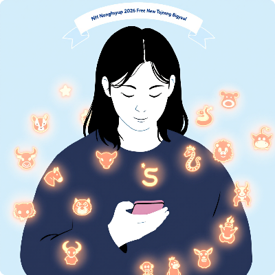 2026년 농협 신년운세 무료 신토정비결 이미지