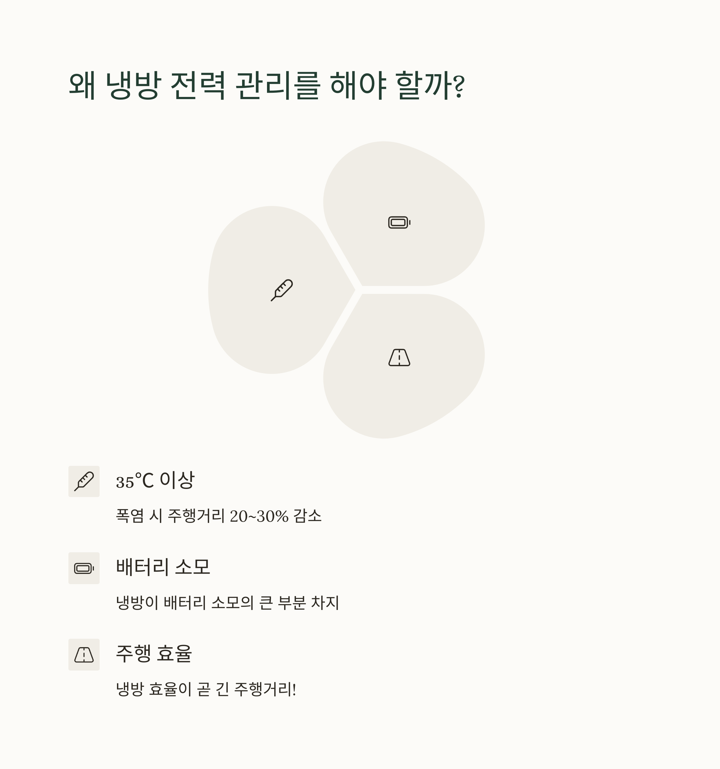 전기차 여름철 냉방 전력 소모 절약 팁