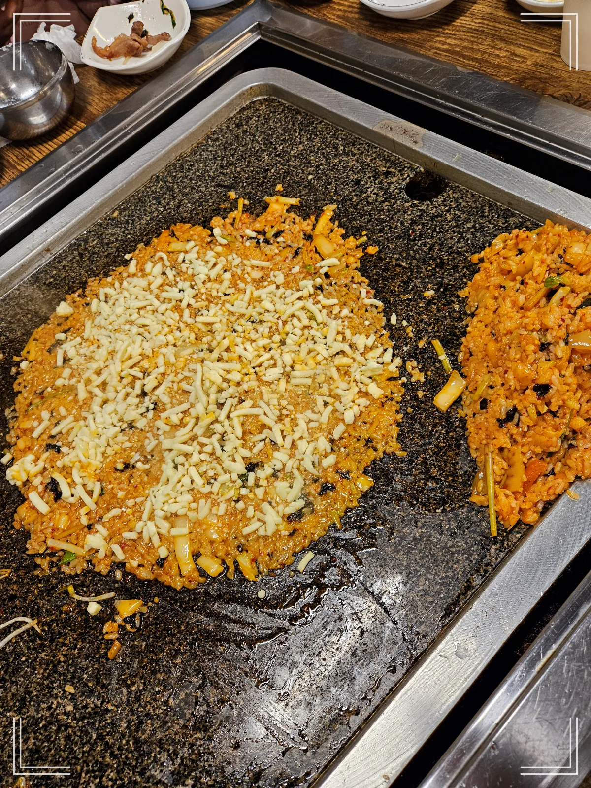 볶음밥-치즈추가-김치볶음밥