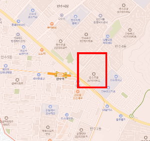 만수주공3단지입지지도