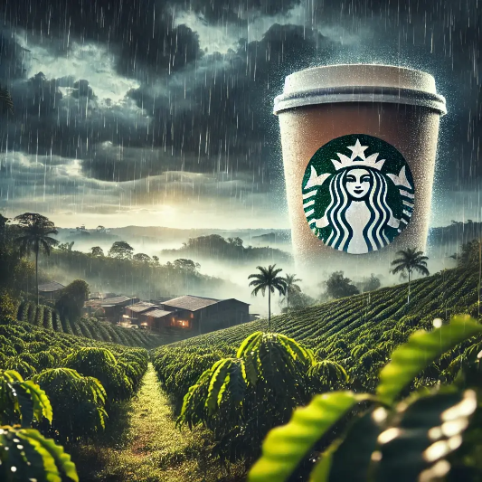 브라질,스타벅스,투자,주식,글로벌 경제,심리,산업,기업,이상기후,공급망