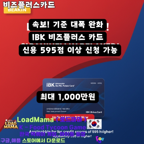 비즈플러스카드 소개