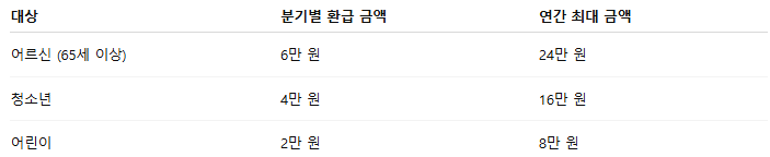 강남구 버스비 환급제도