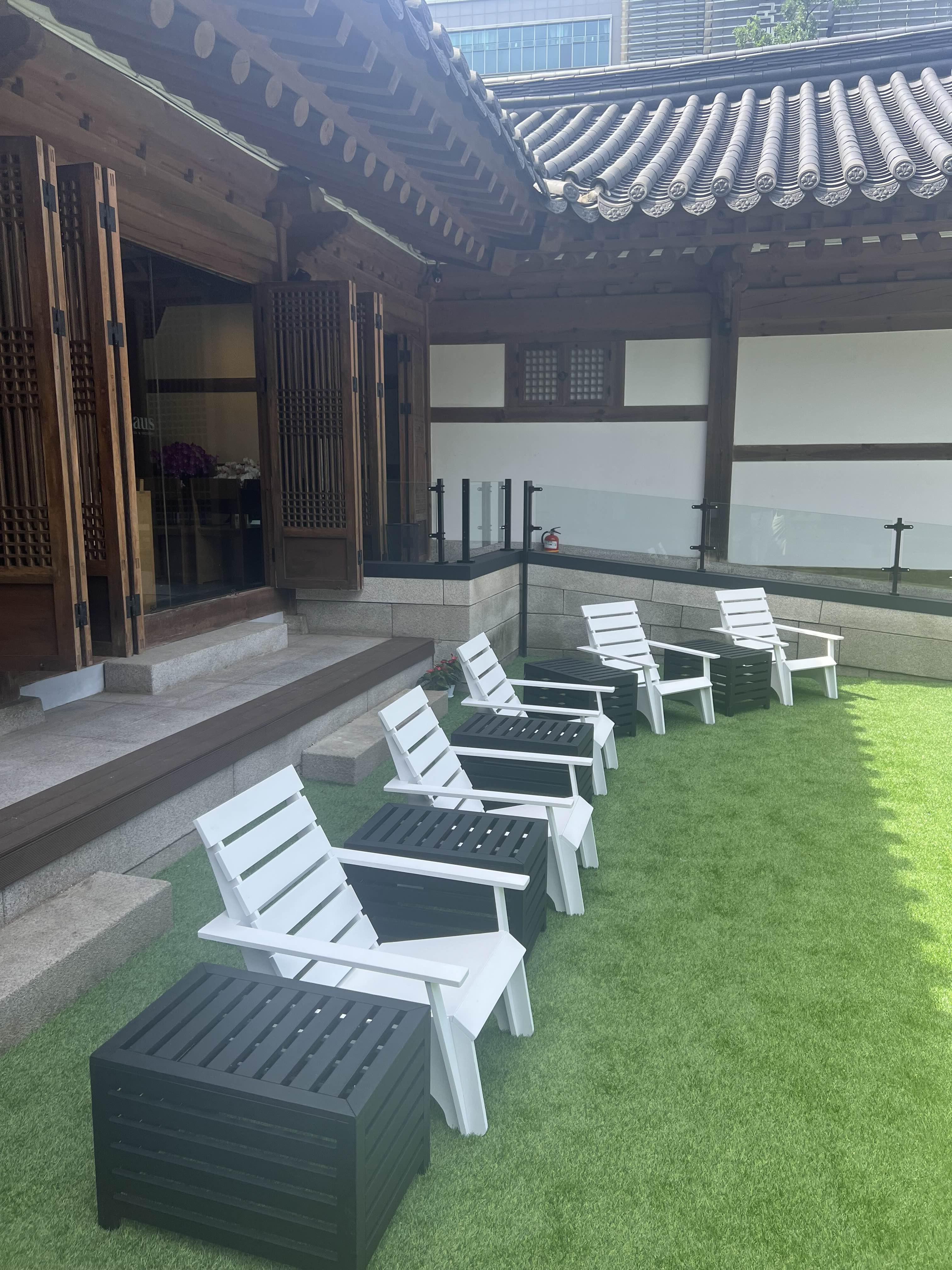 장충단공원 카페 haus 하우스 야외석