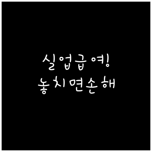 고용24 실업급여 신청 방법 총정리 ..