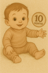 10개월 아기 이미지