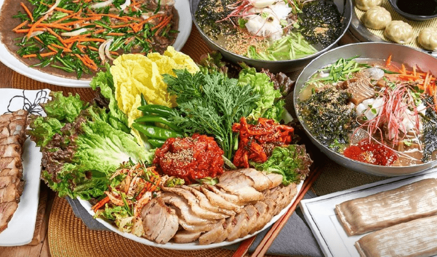 석촌호수 맛집 "봉평발아메밀막국수" 음식 사진