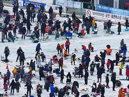 화천산천어축제 입장료 얼음낚시