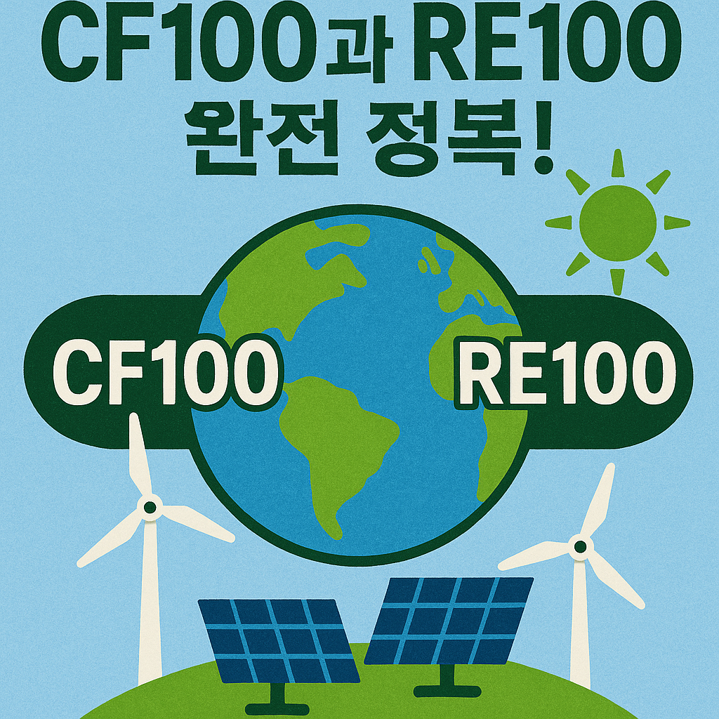 CF100과 RE100 완전 정복! 🌎